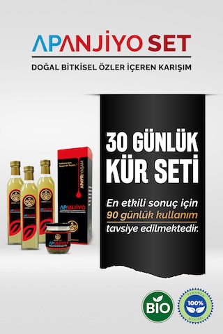 Apayrı Yaşam Bitkisel Apanjiyo Bio Kür Seti