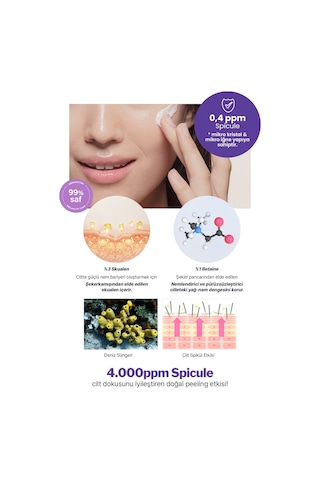 Derma Factory Cilt Yenileyici İğne Yapılı Spikül ve Bakuchiol Krem Derma Factory %0.4 Spicule Cream