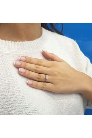 Lova 0,21 Karat Pırlanta Tektaş Yüzük - 1030181