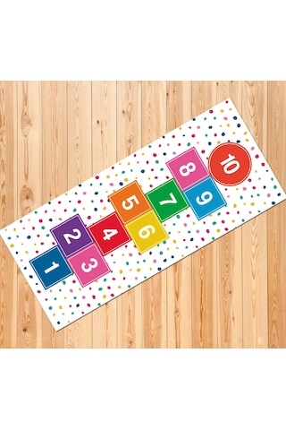 Vinil Branda Seksek Oyunu Vinil Halı 127x55 Cm Vinil Branda Seksek Oyunu Vinil Halı 127x55 Cm