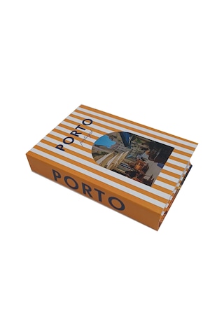 2026-771 Porto Dekoratif Kitap Kutusu