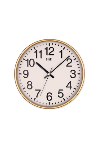 Venüs Gold Minimalist Duvar Saati Gold