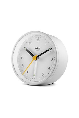 Braun Bc12w Beyaz Klasik Analog Alarmlı Masa Saati Brn.bc12w