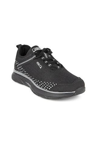 Muya Deuce Bağcıklı Unisex Memory Foam Spor Ayakkabı Siyah 37 Siyah