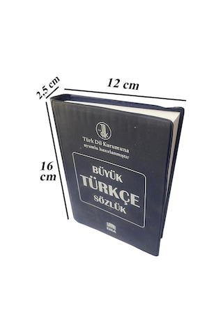 Büyük Türkçe Sözlük Tdk Uyumlu Orta Okul Plastik Kapak 544 Sayfa Renkli 1 Adet Ema 12x16 Cm Türkçe Sözlük 5-6-7-8 Sınıf
