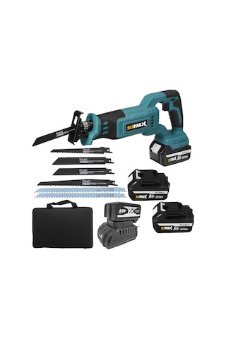 Stilmax TKT4810T 48V Samsung Çift Akülü Tilki Kuyruğu Testere + 7 Bıçak