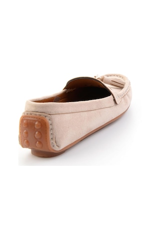 Bambi Bej Kadın Loafer Ayakkabı K01309000672 Bej