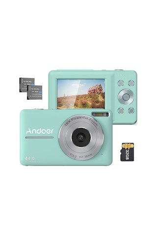Geeksen Andoer Taşınabilir 1080p Dijital Kamera Video Kamera 44mp