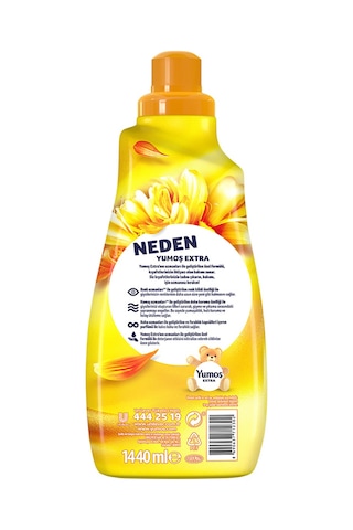 Yumoş Extra Hanımeli Çamaşır Yumuşatıcısı 4 x 1440 ML