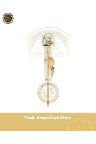 Toplu Ahşap Kedi Oltası