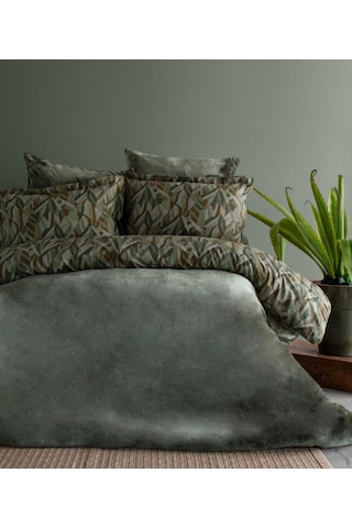 Ap Çift Kişilik Mytouch Darcy Olive Nevresim Takımı Yeşil