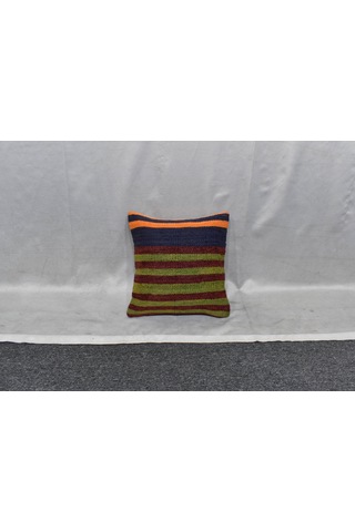 Zehra Abla Halı Yeni El Dokuma Dekoratif Kilim Kırlent Yastık Kılıfı 6230