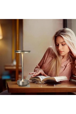 Kablosuz Masa Lambaları Dokunmatik Kontrol Atmosfer Işığı Grisi