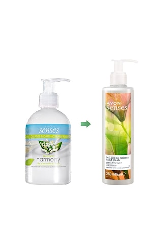 Avon Senses Delicate Moment Elma ve Müge Kokulu Sıvı Sabun 250 ML
