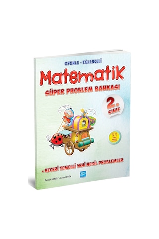 2. Sınıf Oyunlu-Eğlenceli Matematik Süper Problem Bankası
