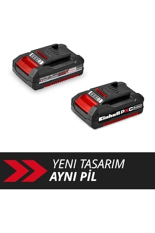 18v 2,0 Ah Power X-change Akü Li-ıon Akü, 18 V, 2.0 Ah, Tüm Power X-change Cihazları İle Uyumlu - 4511395