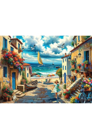 Anatolian 1000 Parçalık Puzzle - Rüya Kasaba 1185