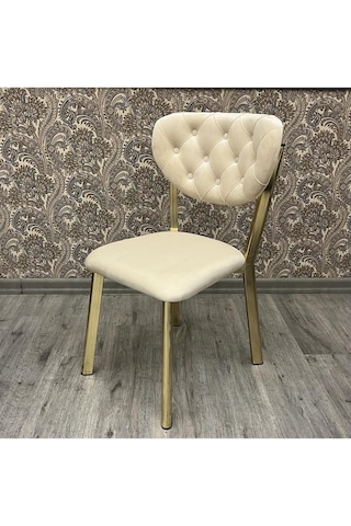 Elma Sandalye 4 Lü Mutfak Sandalyesi Elma Sandalye Gold