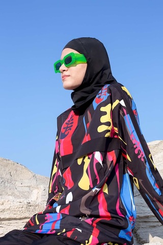 Hijab Deniz Bonesi - Siyah