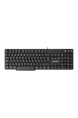 Everest Kb-517u Siyah 2mt Bakır Kablolu Usb Q Sta