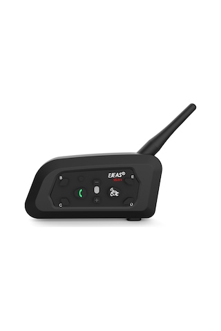 Vkemall Ejeas V6 Pro Motosiklet Kask Bluetooth İletişim Cihazı, 1200m Aralık, Ip65 Su Geçirmez, 12 Saat Konuşma Süresi