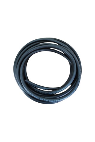 10 Metre 2X2.5Mm Siyah Tekne-Yat-Karavan Kablosu Marin Kablo Siyah