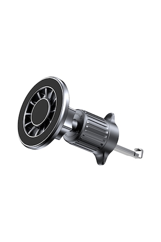 Zore Yc-19 Magnetik 360 Derece Oynar Başlıklı Telefon Tutucu Havalandırma Tasarım Siyah