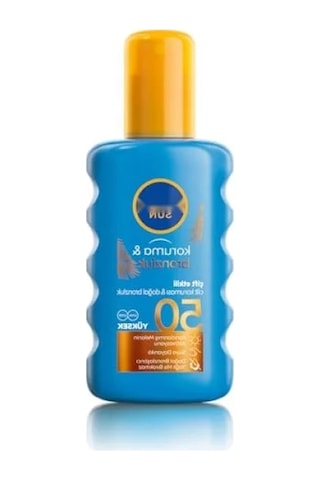 Yüksek Koruyucu Spf50 Bronzluk Vücut Güneş Spreyi 200ml