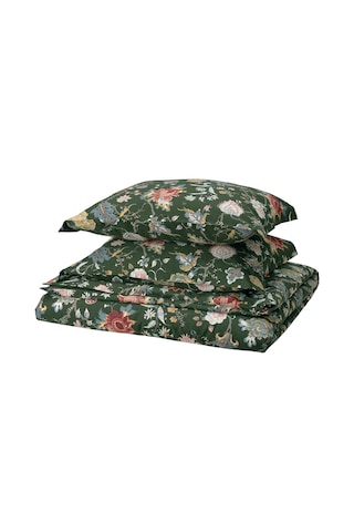 Ikea Nasselklocka Çift Kişilik Nevresim Takımı 220 X 240 Cm Yeşil - Koyu Yeşil