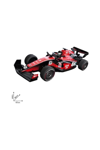 Büyük Boy 2.4g Full Fonksiyon Şarjlı Uzaktan Kumandalı Formula Araba Sh59676 Çok Renkli