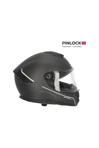 Acerbis Tarmak Carbon 22-06 Kapalı Kask Gri - Siyah