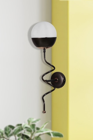 Luzarana Stella Gold-eskitme Metal Gövde Beyaz Camlı Tasarım Lüx Aplik Eskitme