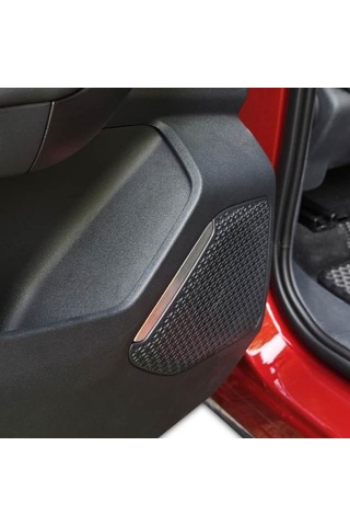 Togg T10x Kokpit & Kapı Hoparlör Çıtası - Krom Taşlı 4 Parça 2023+