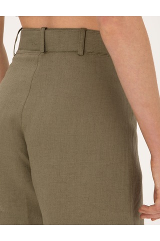Pierre Cardin Kadın Haki Şort 50301186-vr027 Haki