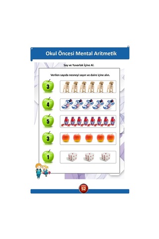 Okul Öncesi Mental Aritmetik (2 Süper Ciltli)