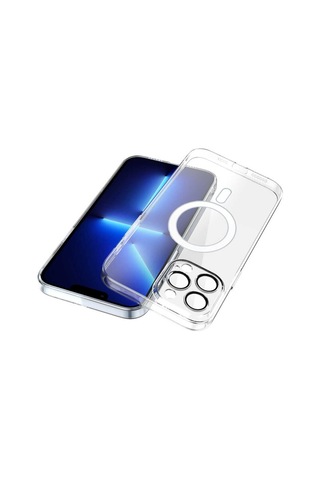 Apple Uyumlu iPhone 14 Pro Max Kilif Kamera Korumali Magsafe Porto Kilif 556951017