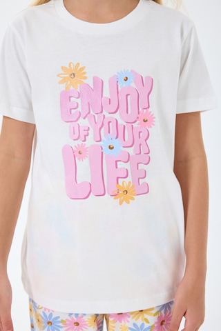 Rolypoly Kız Çocuk Beyaz Pijama Takım Rp3782-c-v1 Beyaz