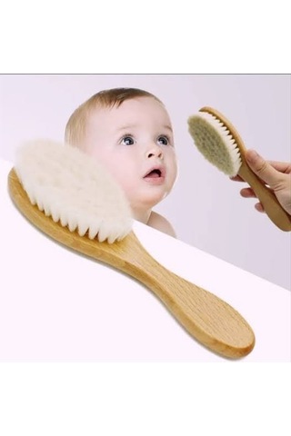 Keçi Kılı Organik Bebek Banyo Tarağı 24242415912