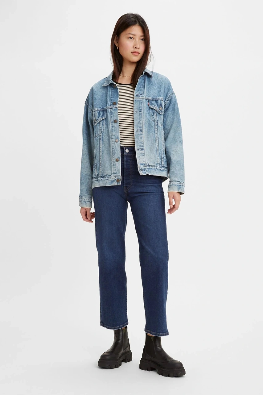 Levi's Bayan Kot Pantolon A7743-0003 Koyu Mavi Koyu Mavi