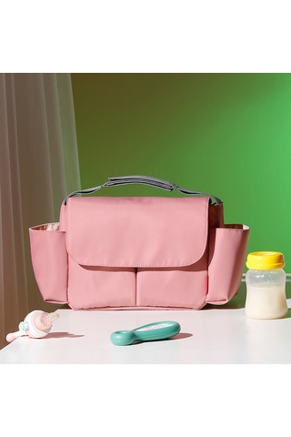 Çok Fonksiyonlu Su Geçirmez Bebek Sırt Çantası, İç Bölme Tasarımı, Hafif Ve Taşınabilir Pembe