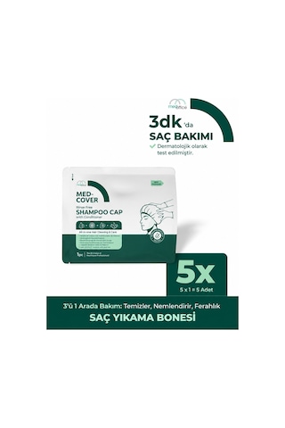 Med-cover Saç Yıkama Bonesi X 5 Adet