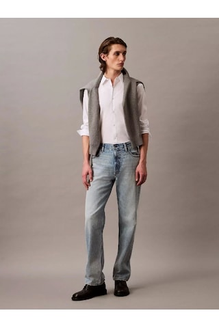 Calvin Klein Ls Solıd Stretch Slım Shırt Erkek Gömlek Lv04lb145g-yaa Beyaz