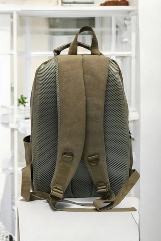 Çöl Kanvas Kumaş 15,6 İnç Laptop -okul Sırt Çantası Renkli Çok Renkli