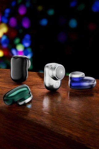 Seyahat Tipi Tıraş Makinesi Taşınabilir Kablosuz Mini Paslanmaz Çelik Standart