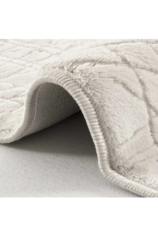Hoom Rugs Akik 8615 Krem Modern Makine Halısı Krem