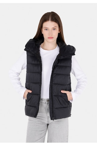 Colin's Colins Regular Fit Kapüşonlu Fermuarlı Astarlı Suya Dayanıklı Kadın Siyah Yelek Cl1072351 Cl1072351 Q1.v1 Blk Siyah