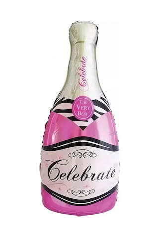 Folyo Balon Pembe Bride To Be Bekarlığa Veda Parti Şişe