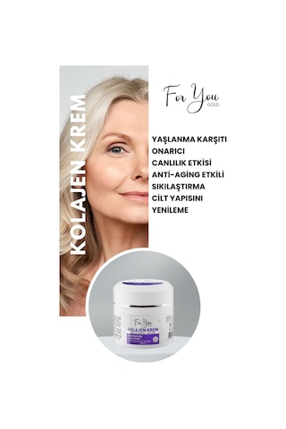 Dolgunlaştırıcı, Yaşlanma Ve Kırışıklık Karşıtı Collagen Cilt Bakım Kremi 50 Ml
