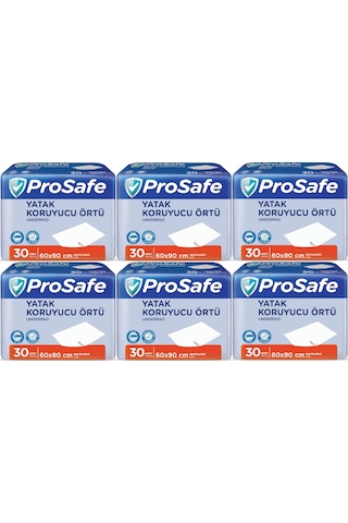 Prosafe Hasta Alt Açma Yatak Koruyucu Örtü 60 90cm 180 Adet 6pk 30