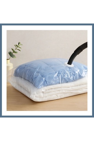 Buradabulabilirsin Vakumlu Saklama Poşeti 80x100 Cm Bbz Çok Renkli